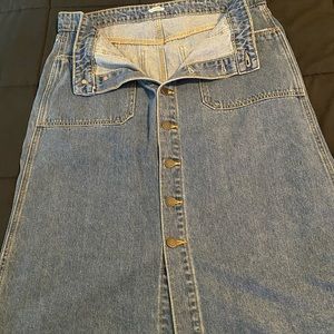 Jean Skirt